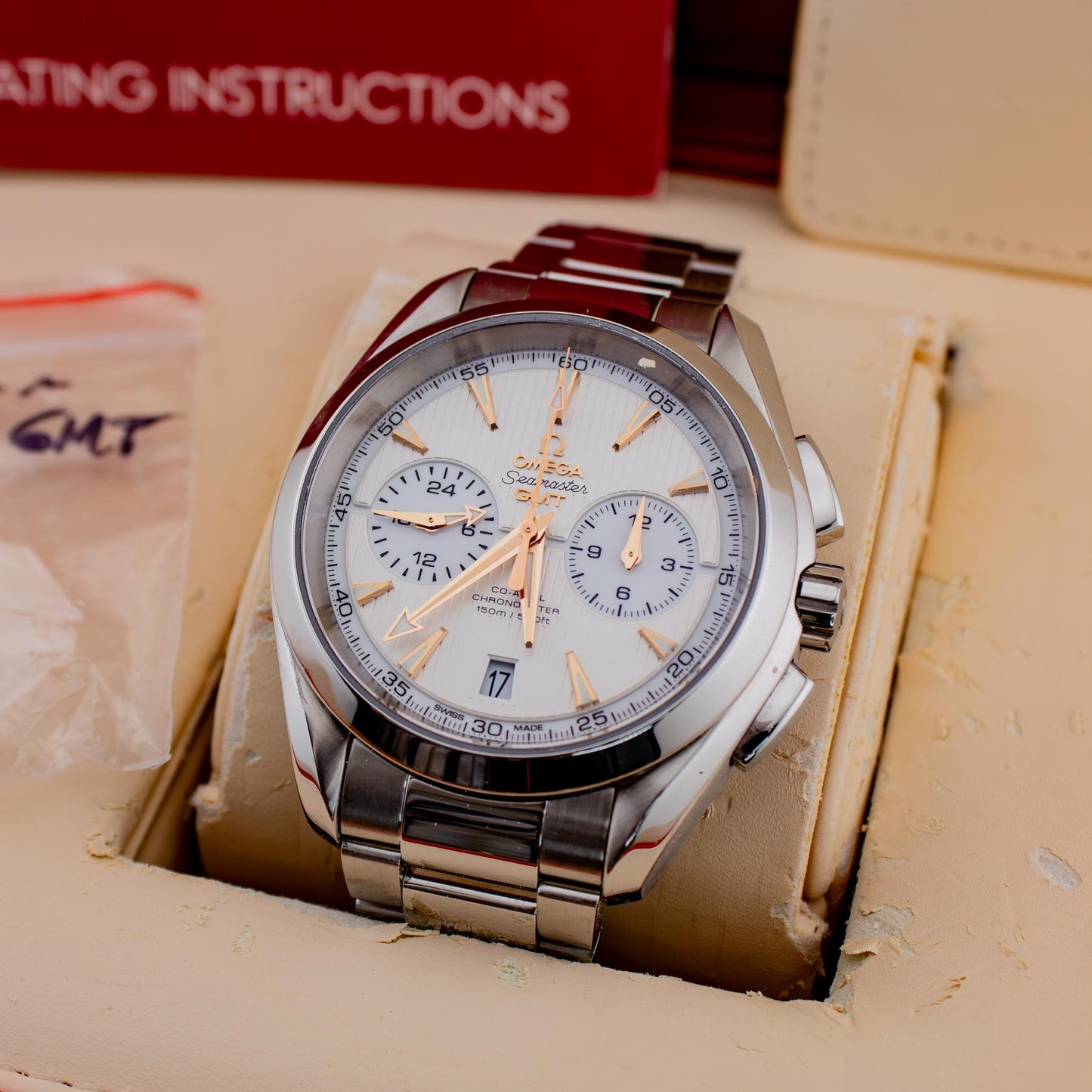 Omega Seamaster Aqua Terra Gmt