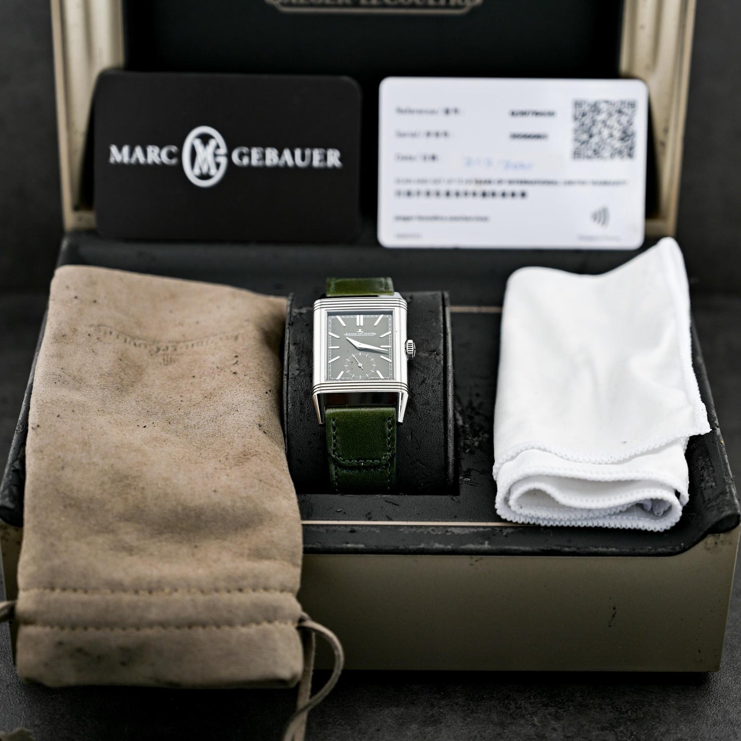 Jaeger-LeCoultre Reverso Tribute Small Seconds – Green Dial