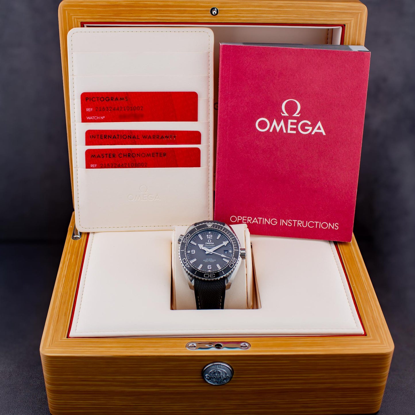 Omega Seamaster Planet Ocean 600M Grey – Co-Axial Master Chronometer