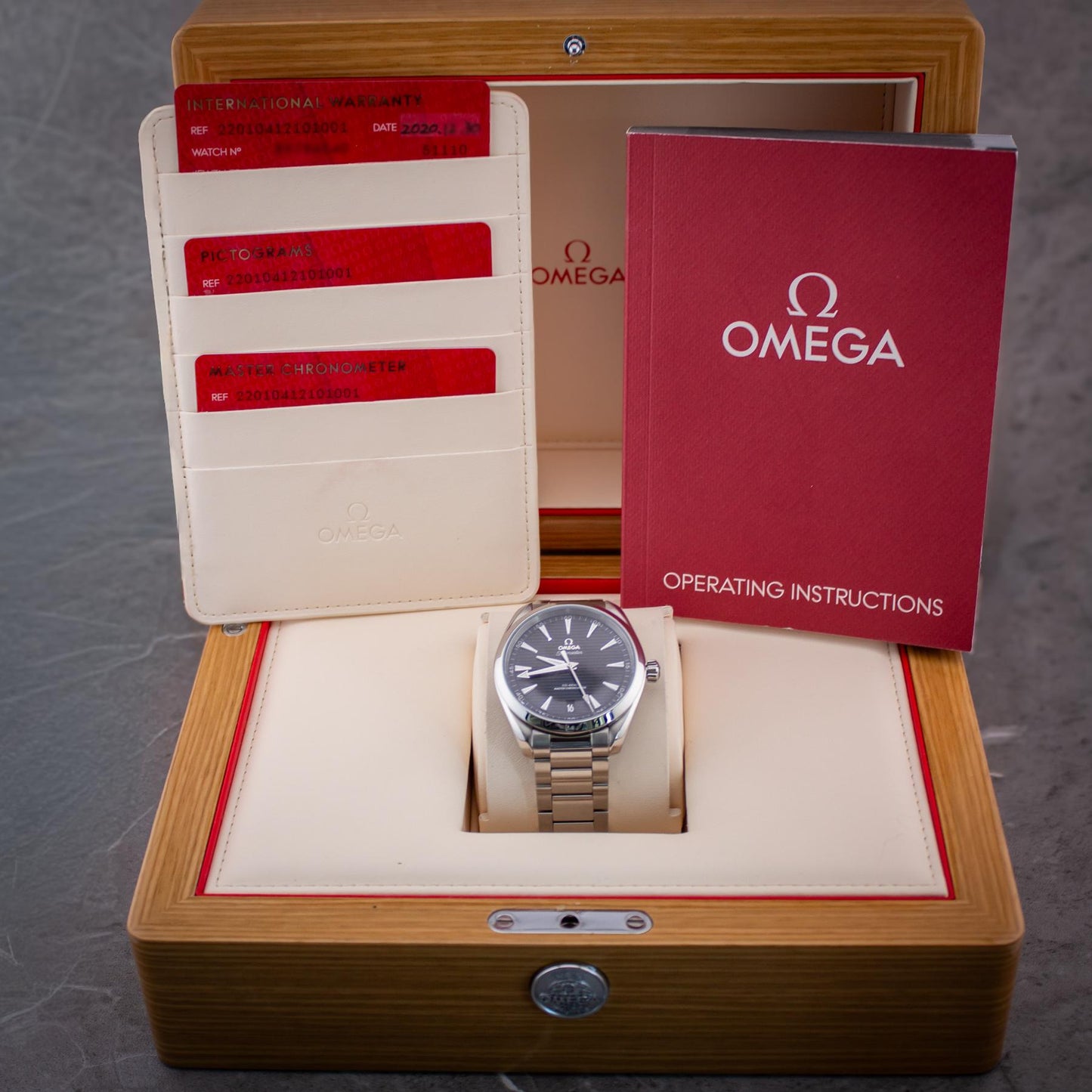 Omega Seamaster Aqua Terra 150M – Black Teak Dial