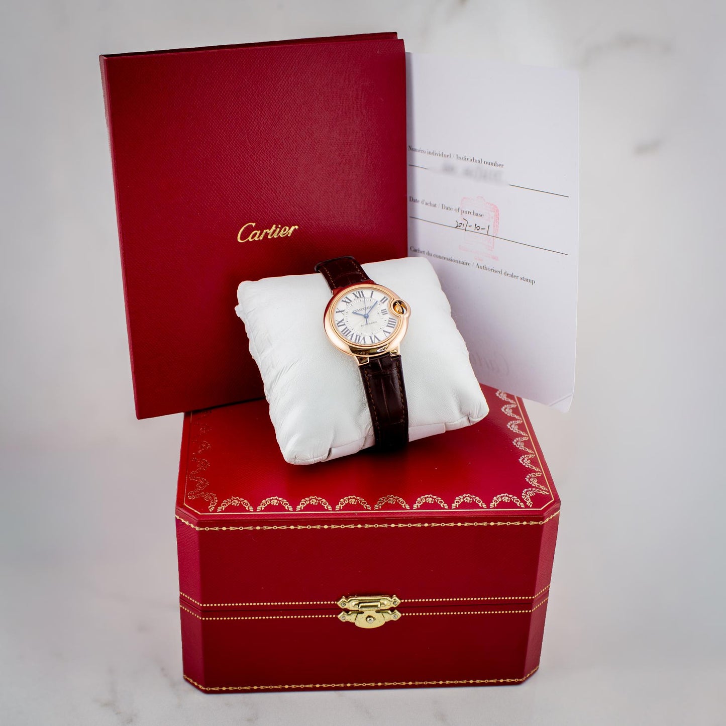 Cartier Ballon Bleu de Cartier – 33 mm Rose Gold