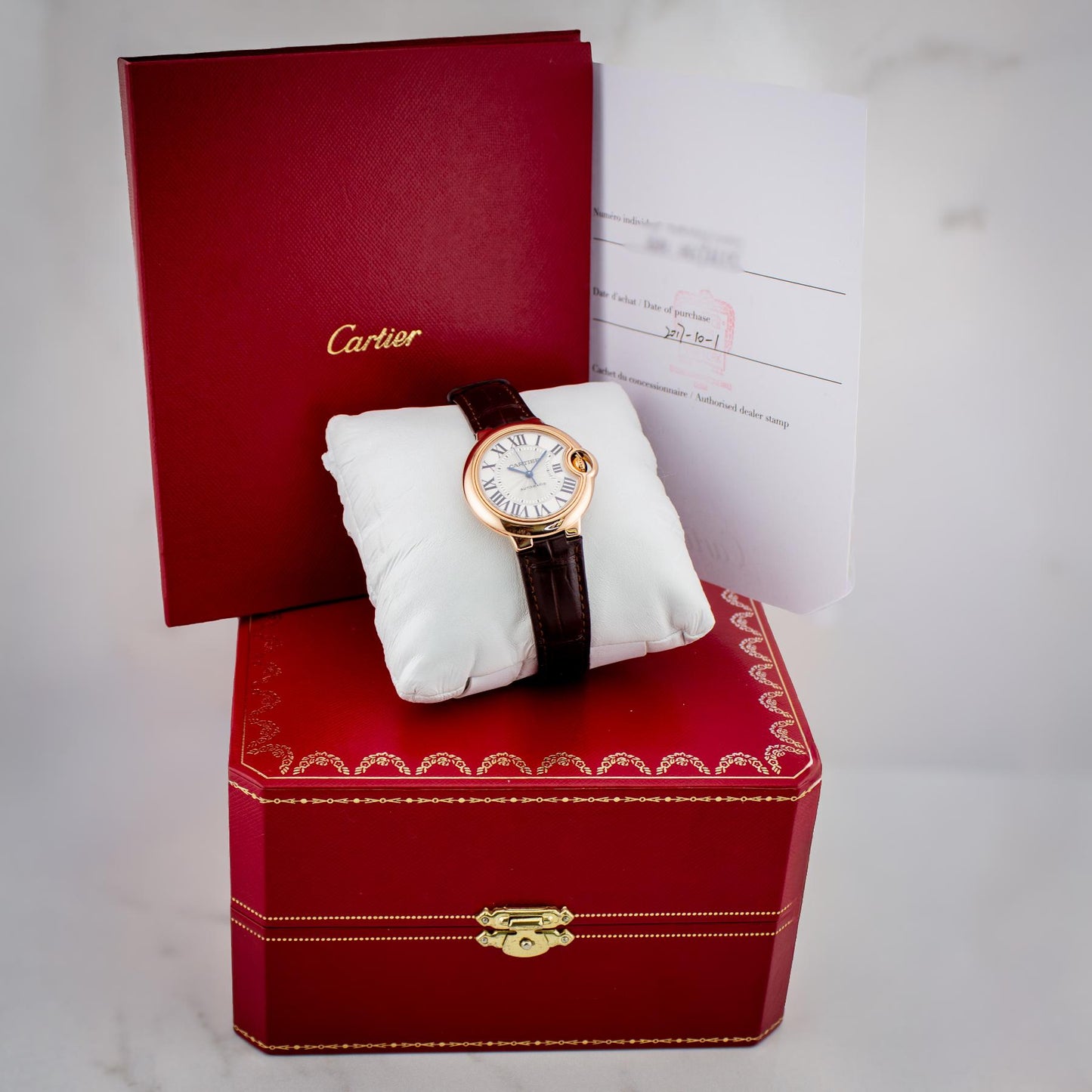 Cartier Ballon Bleu de Cartier – 33 mm Rose Gold