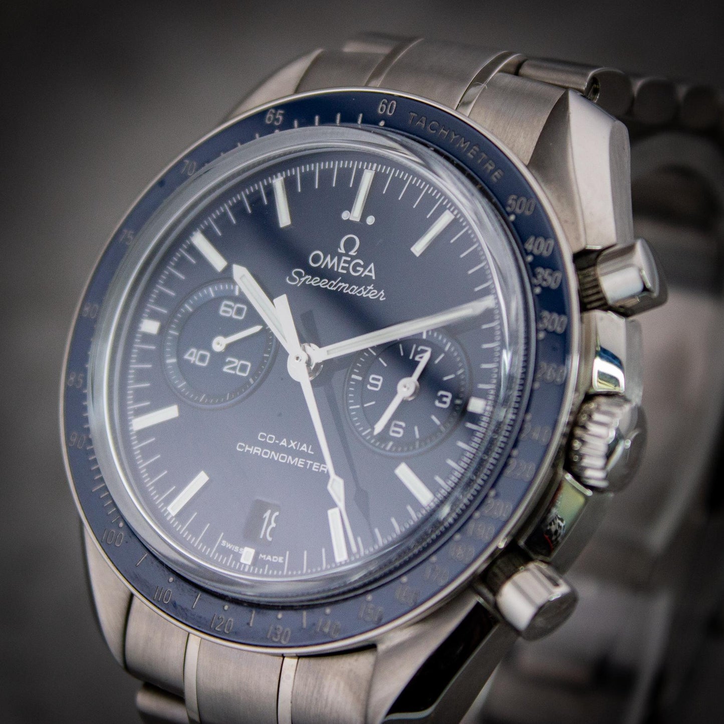 Omega Speedmaster Moonwatch Chronograph Co-axial