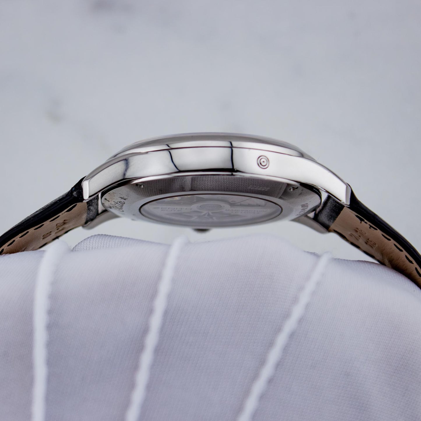 Zenith Elite Moonphase – Silver Guilloché Dial