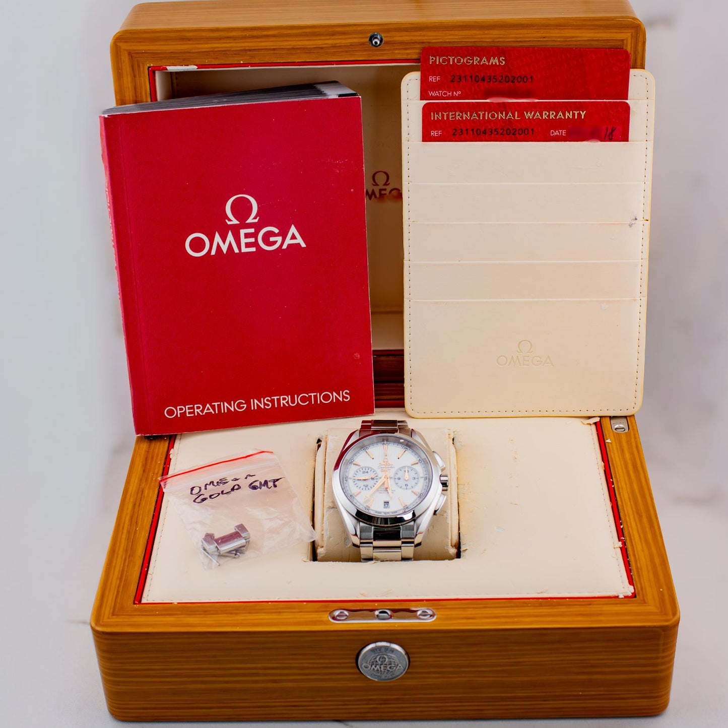 Omega Seamaster Aqua Terra Gmt