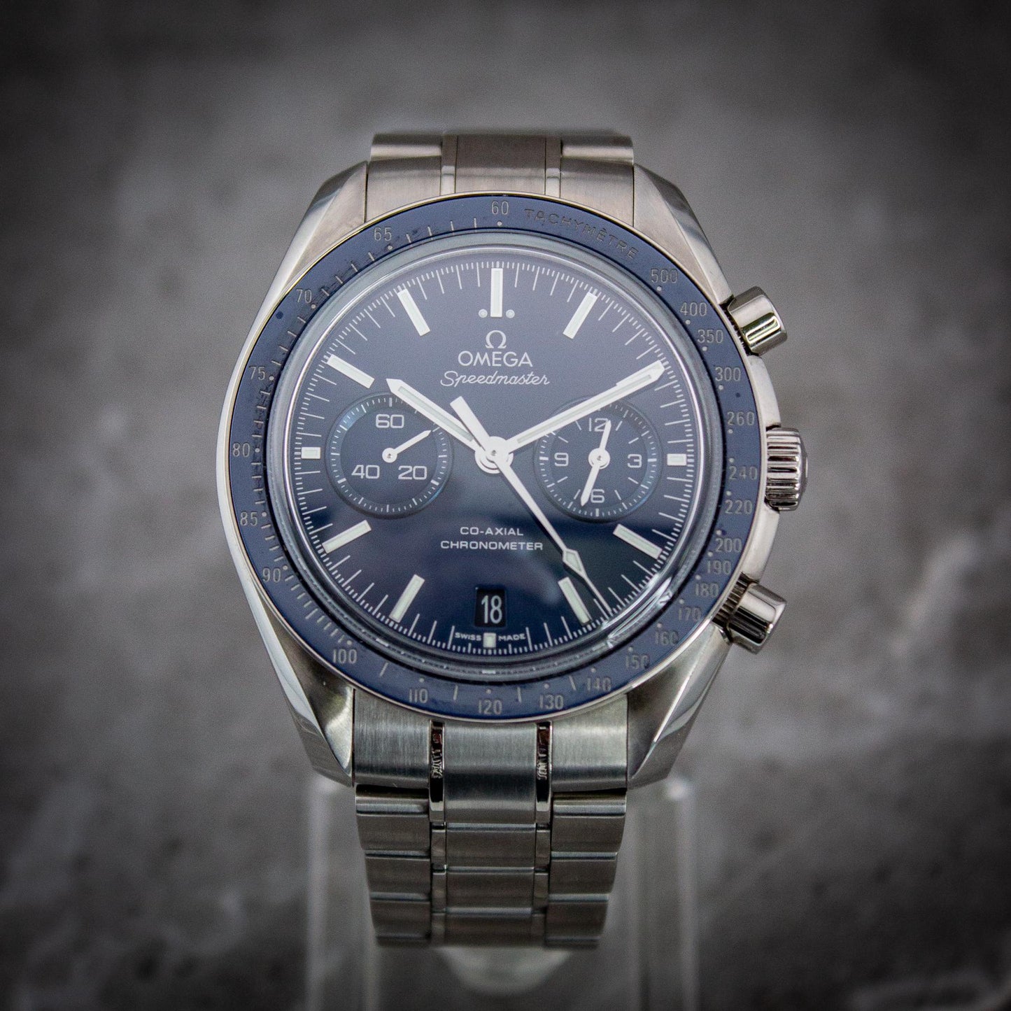 Omega Speedmaster Moonwatch Chronograph Co-axial
