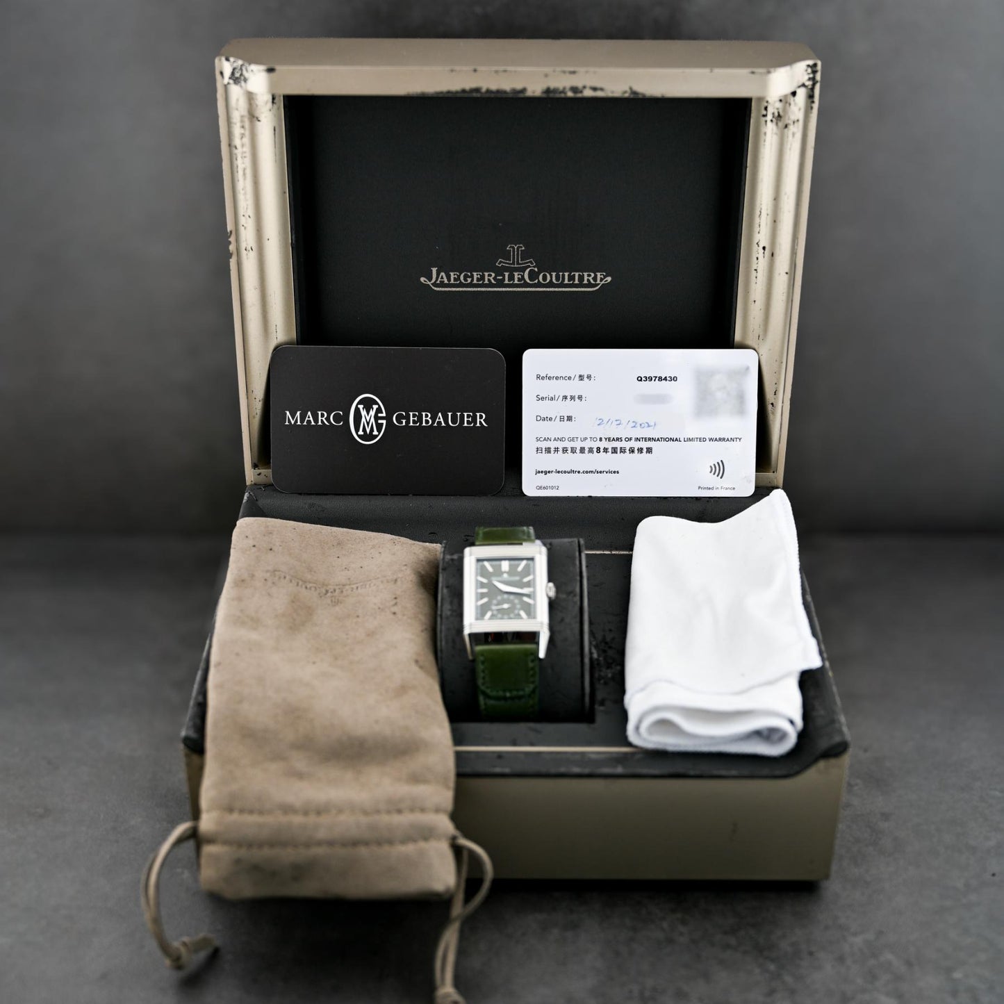 Jaeger-LeCoultre Reverso Tribute Small Seconds – Green Dial