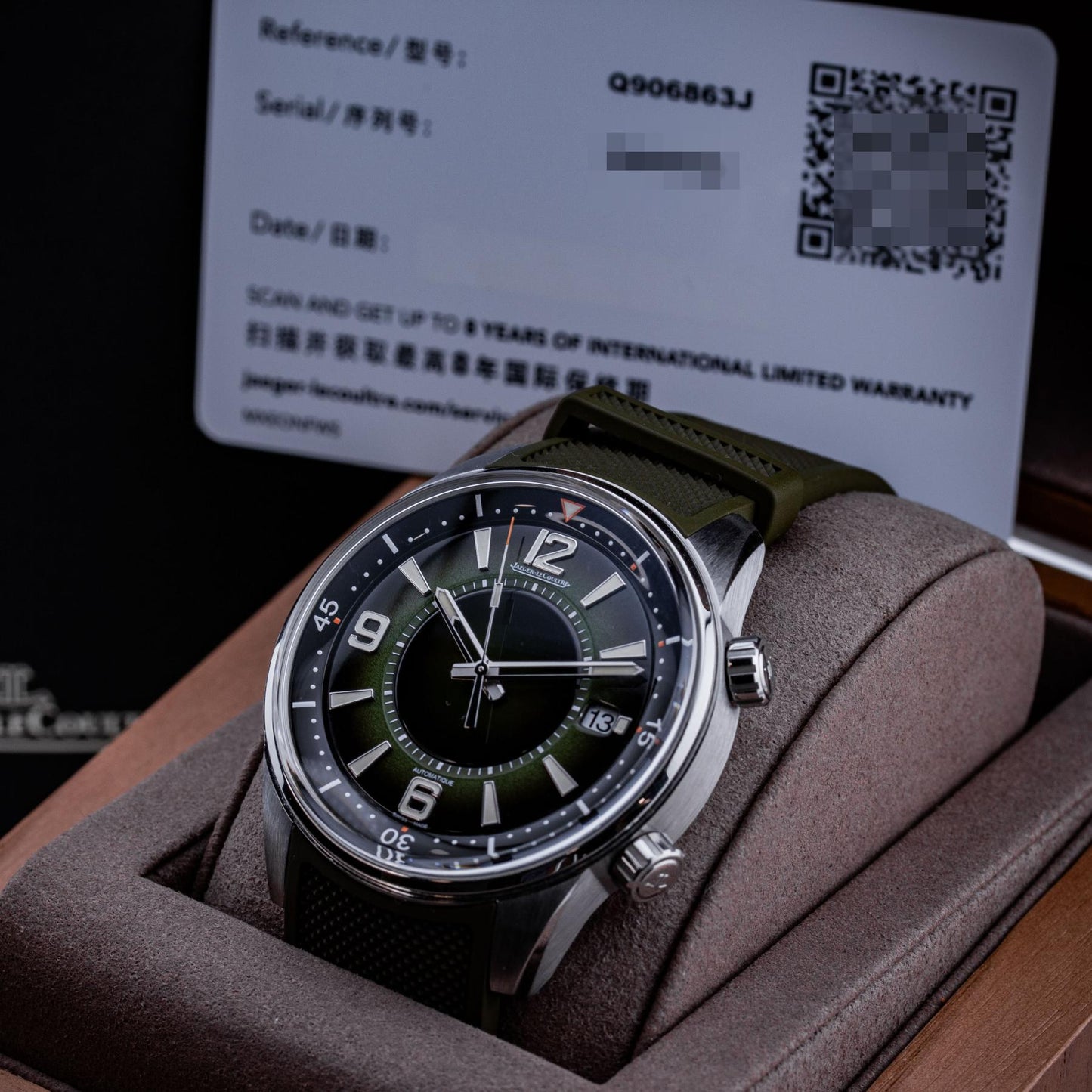Jaeger-LeCoultre Polaris Date Green Dial